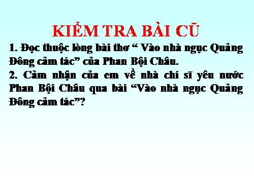 Bài 15. Đập đá ở Côn Lôn