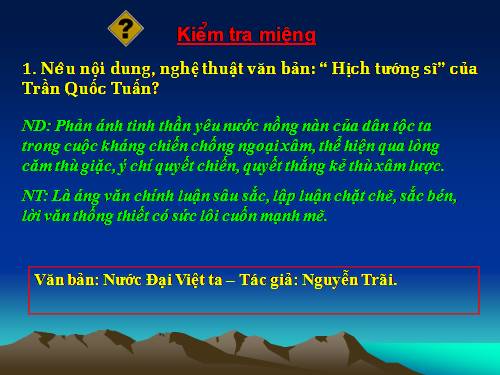 Bài 24. Nước Đại Việt ta