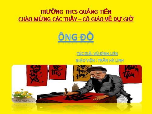 Bài 18. Ông đồ