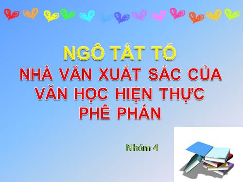 Bài 3. Tức nước vỡ bờ