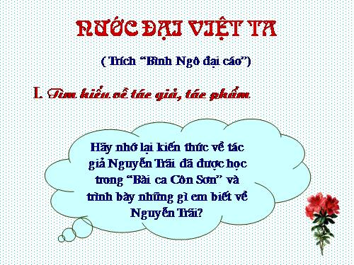 Bài 24. Nước Đại Việt ta