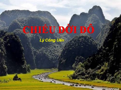 Bài 22. Chiếu dời đô (Thiên đô chiếu)