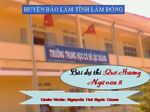 Bài 19. Quê hương