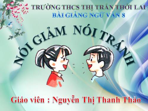 Bài 10. Nói giảm nói tránh