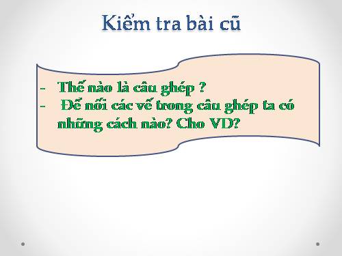 Bài 12. Câu ghép (tiếp theo)