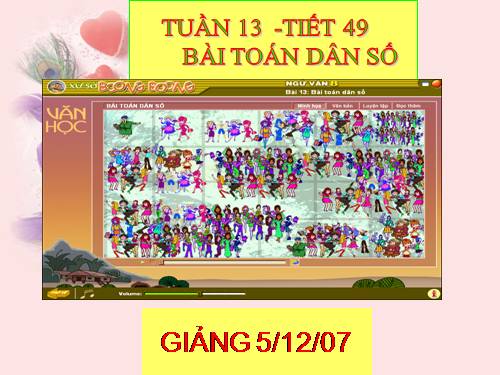 Bài 13. Bài toán dân số