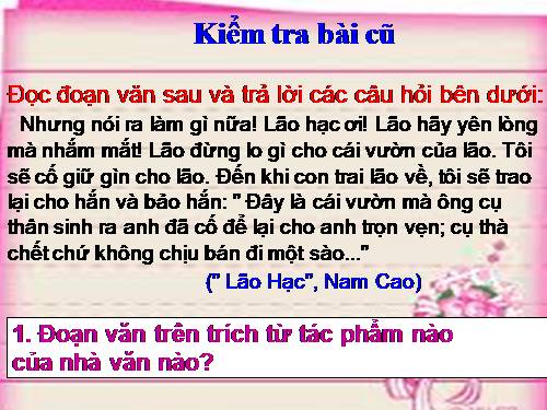 Bài 7. Đánh nhau với cối xay gió