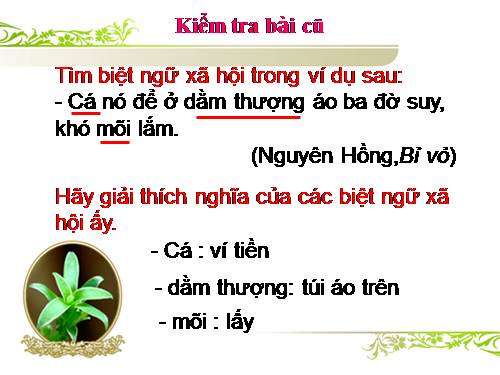 Bài 6. Trợ từ, thán từ