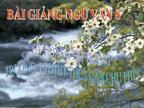 Bài 3. Tức nước vỡ bờ
