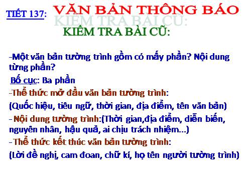 Bài 32. Văn bản thông báo