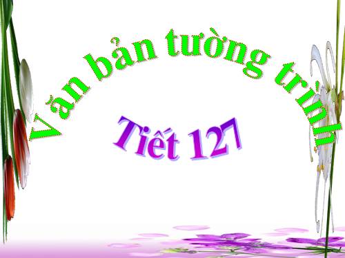 Bài 31. Văn bản tường trình