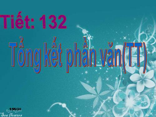 Bài 33. Tổng kết phần Văn (tiếp theo)