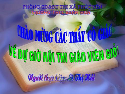 Bài 26. Thuế máu