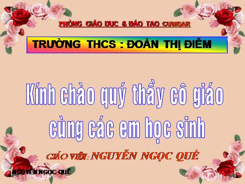 Bài 27. Hội thoại (tiếp theo)