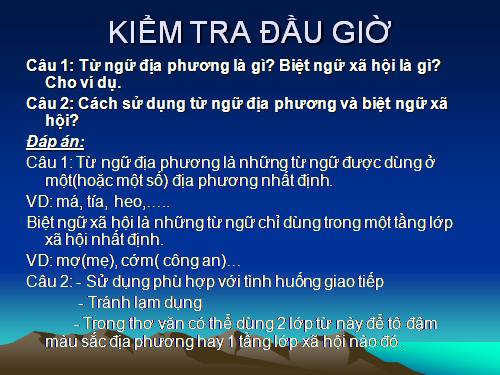 Bài 6. Trợ từ, thán từ