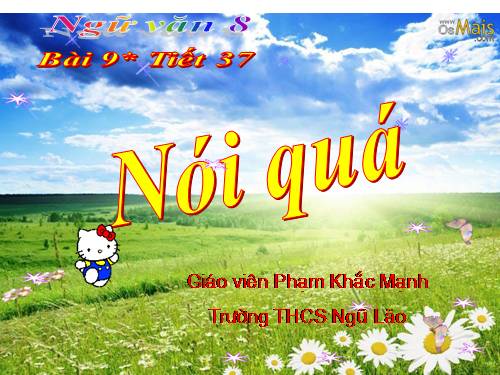 Bài 9. Nói quá