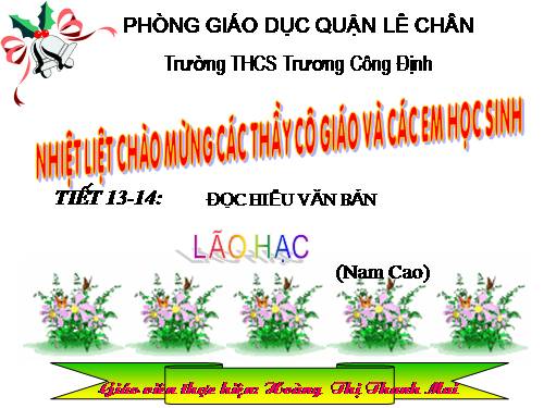 Bài 4. Lão Hạc