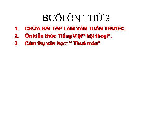 Bài 26. Hội thoại