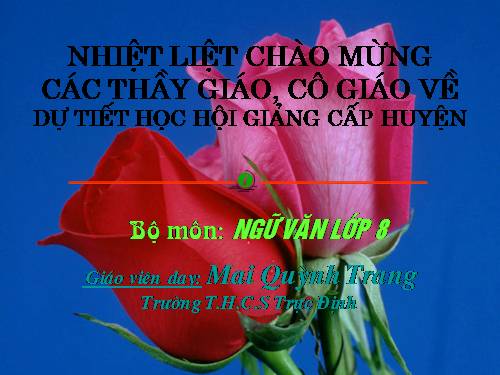 Bài 21. Câu cảm thán