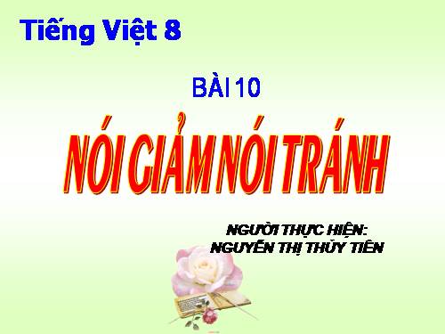 Bài 10. Nói giảm nói tránh