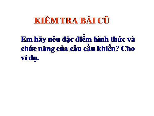 Bài 21. Câu cảm thán