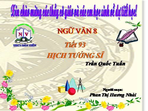 Bài 23. Hịch tướng sĩ