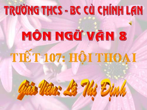 Bài 26. Hội thoại