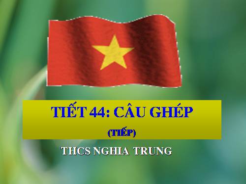 Bài 12. Câu ghép (tiếp theo)