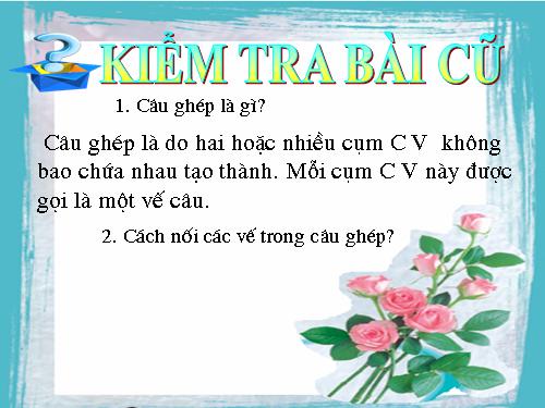 Bài 11. Câu ghép