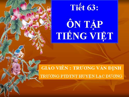 Bài 16. Ôn tập và kiểm tra phần Tiếng Việt