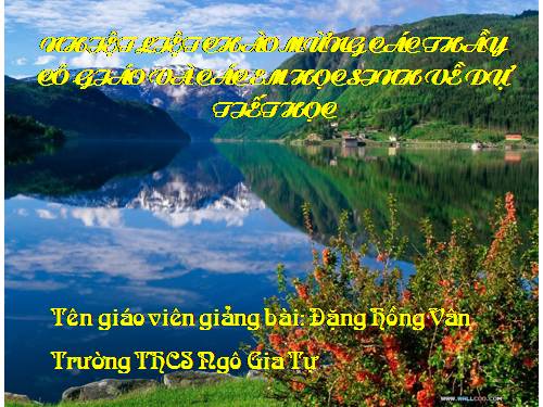 Bài 10. Thông tin về Ngày Trái Đất năm 2000