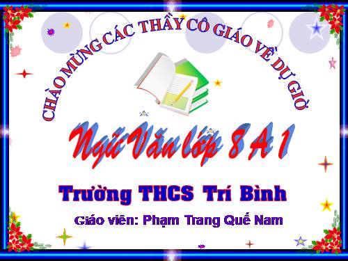 Bài 27. Hội thoại (tiếp theo)