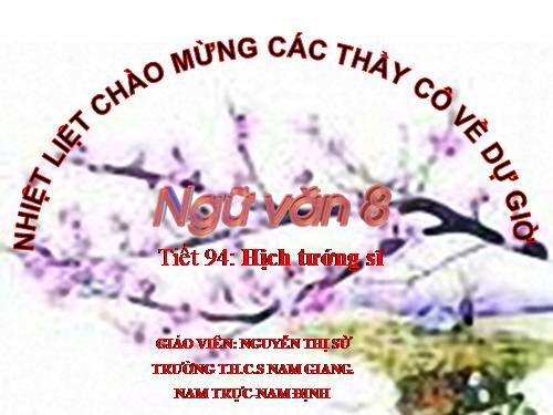 Bài 23. Hịch tướng sĩ