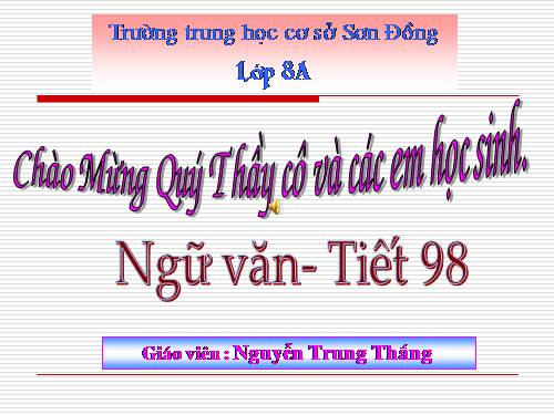 Bài 24. Hành động nói (tiếp theo)