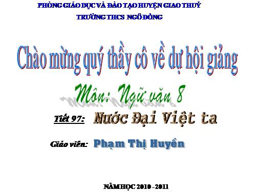 Bài 24. Nước Đại Việt ta