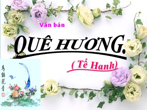 Bài 19. Quê hương