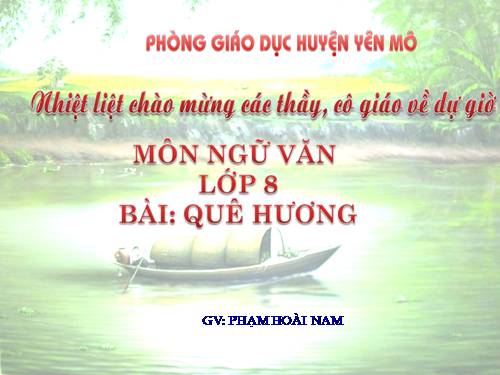 Bài 19. Quê hương