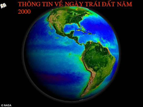 Bài 10. Thông tin về Ngày Trái Đất năm 2000