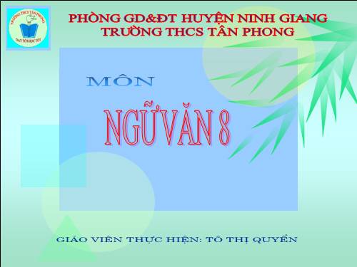 Bài 8. Chiếc lá cuối cùng