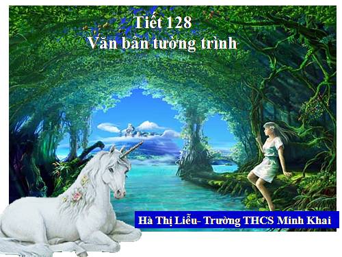 Bài 31. Văn bản tường trình