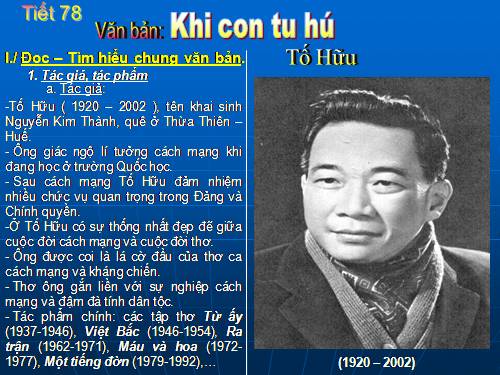 Bài 19. Khi con tu hú