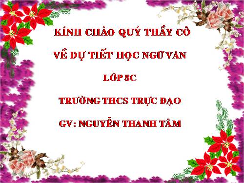 Bài 29. Lựa chọn trật tự từ trong câu (luyện tập)