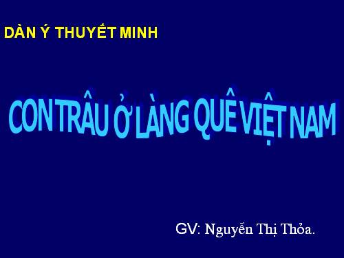 Bài 14. Luyện nói: Thuyết minh về một thứ đồ dùng