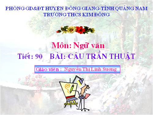 Bài 21. Câu trần thuật