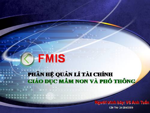 HN: STGT TL QLGD HD phân hệ QLTC.