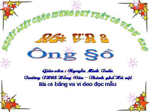 Bài 18. Ông đồ