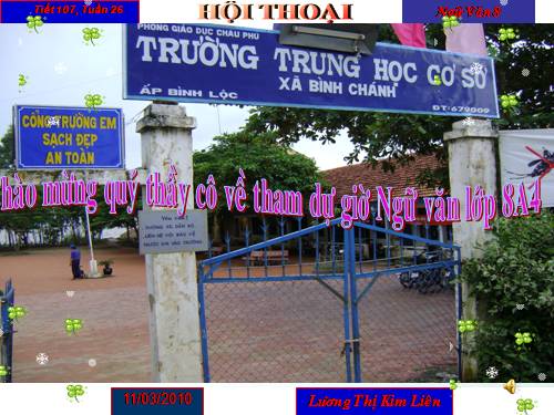 Bài 26. Hội thoại