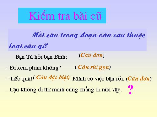 Bài 11. Câu ghép