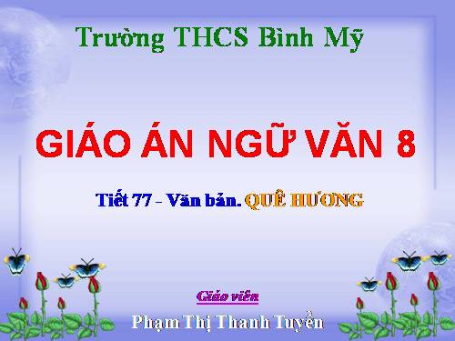 Bài 19. Quê hương