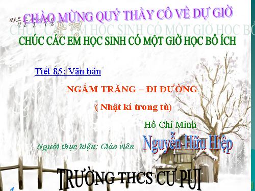 Bài 21. Ngắm trăng (Vọng nguyệt)